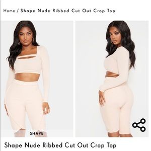 Cut out crop top